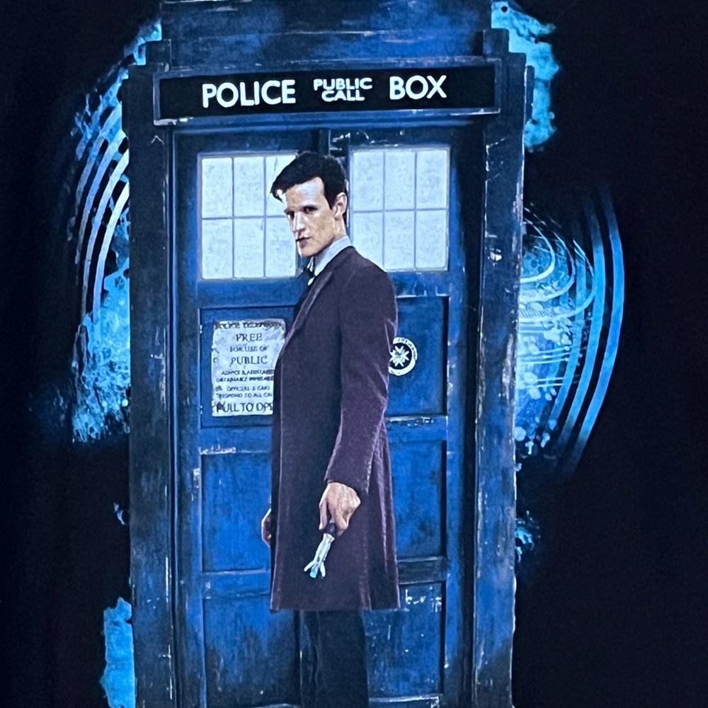 Ripple Junction Doctor Who Black Tee